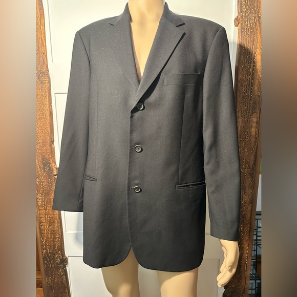 Hugo Boss Men's Black Suit Jacket | Made in the USA | See Measurements - Picture 1 of 12